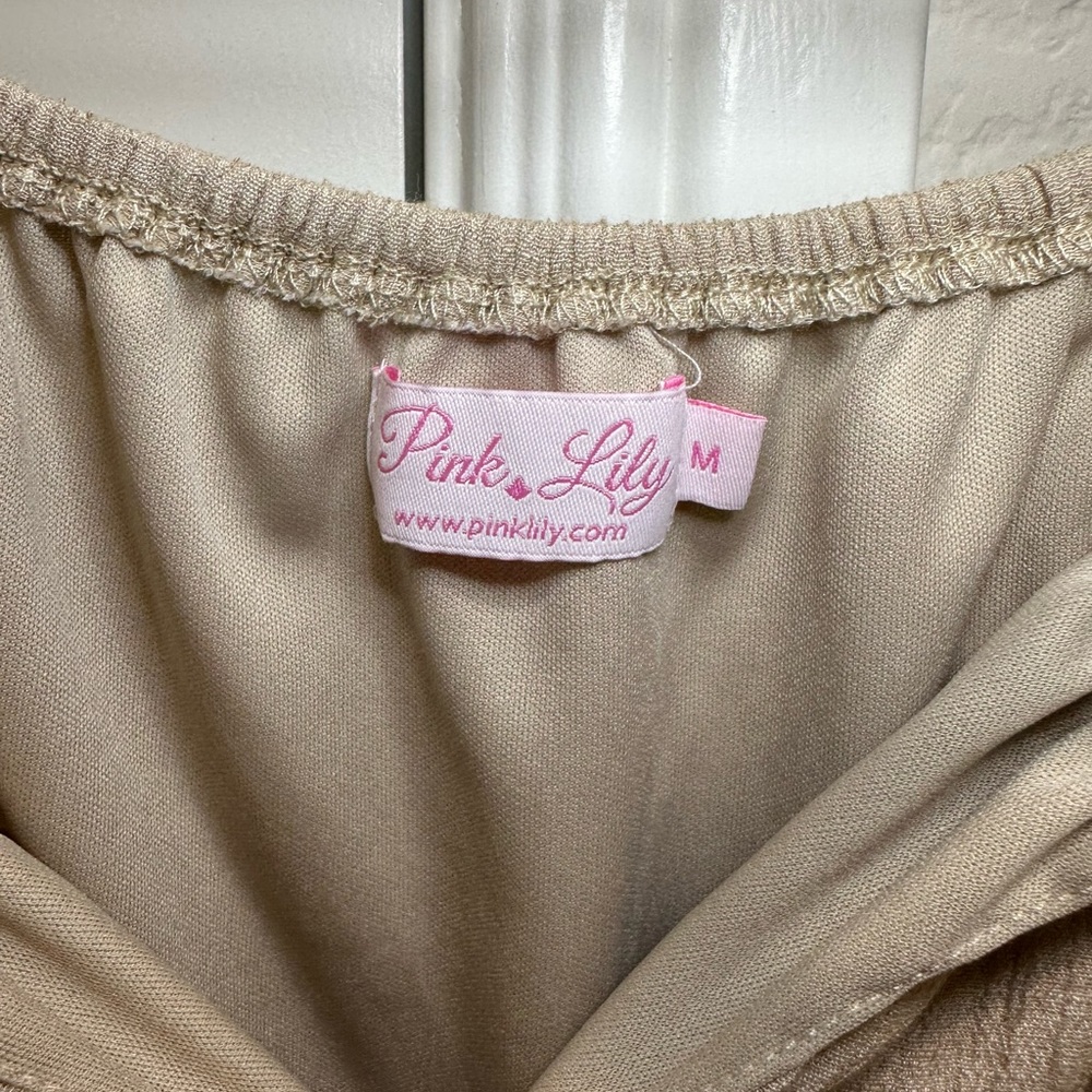 Tan dress - like new